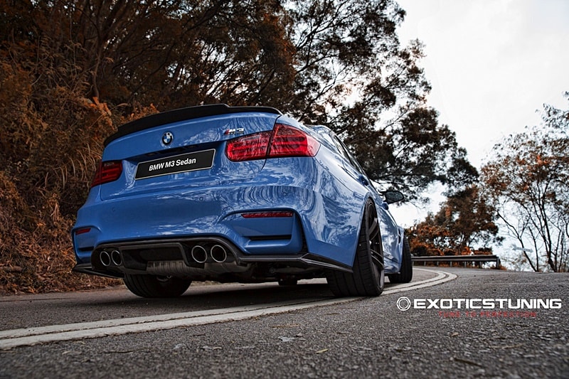 BMW F80 M3 F82 M4 Exotics  carbon rear diffuser 01